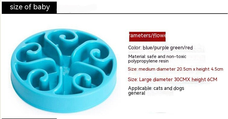 Pet Anti-Choke Food Bowl