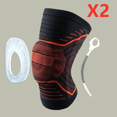 Silicone Spring Knee Brace