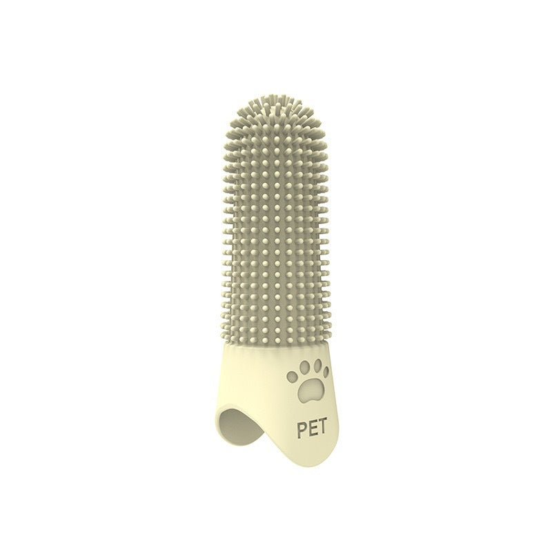 360 Angle Pet Finger Toothbrush For Dogs