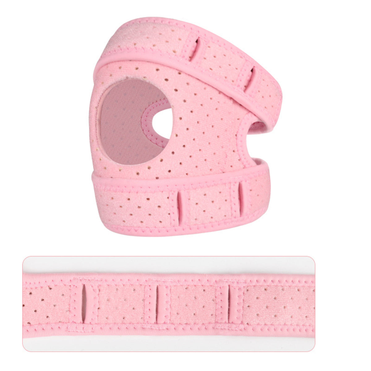 Patella Knee Strap With Silicone Shock Absorption
