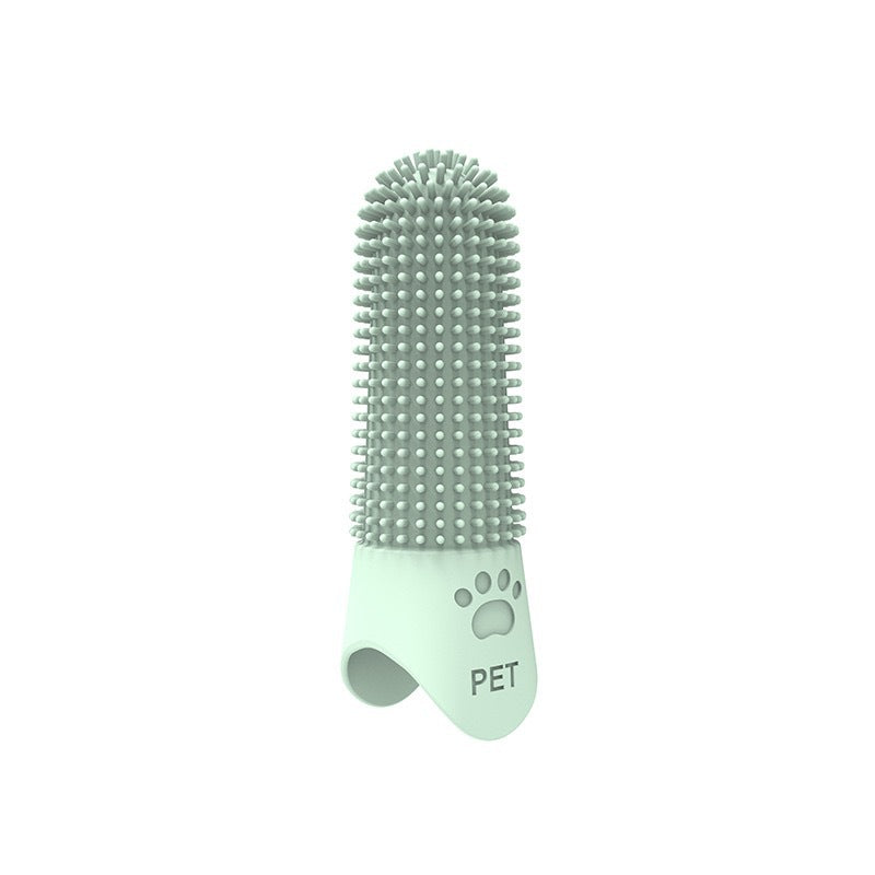 360 Angle Pet Finger Toothbrush For Dogs