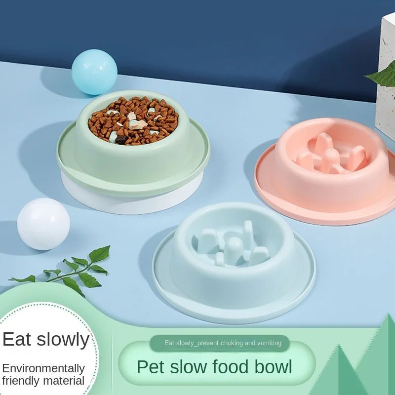 Pet Slow Food Bowl - Anti-choking