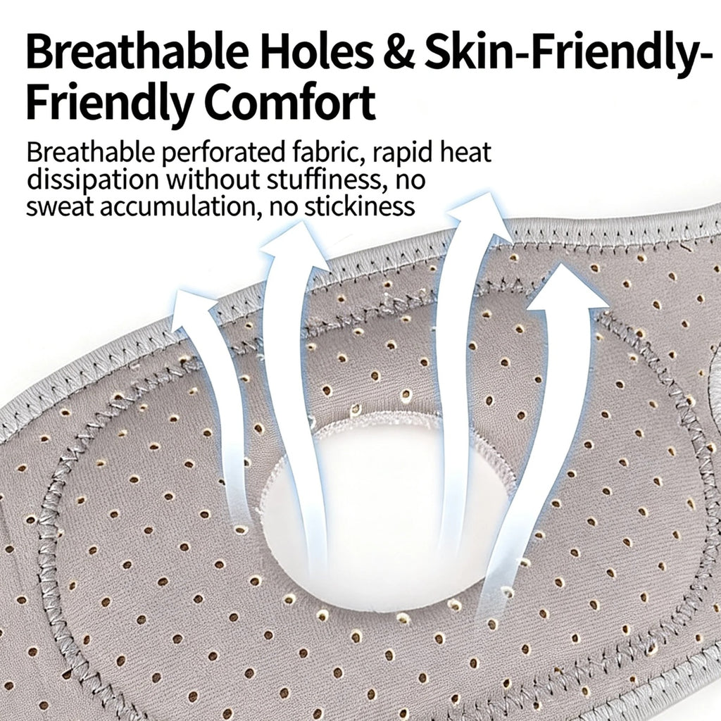 Patella Knee Strap With Silicone Shock Absorption