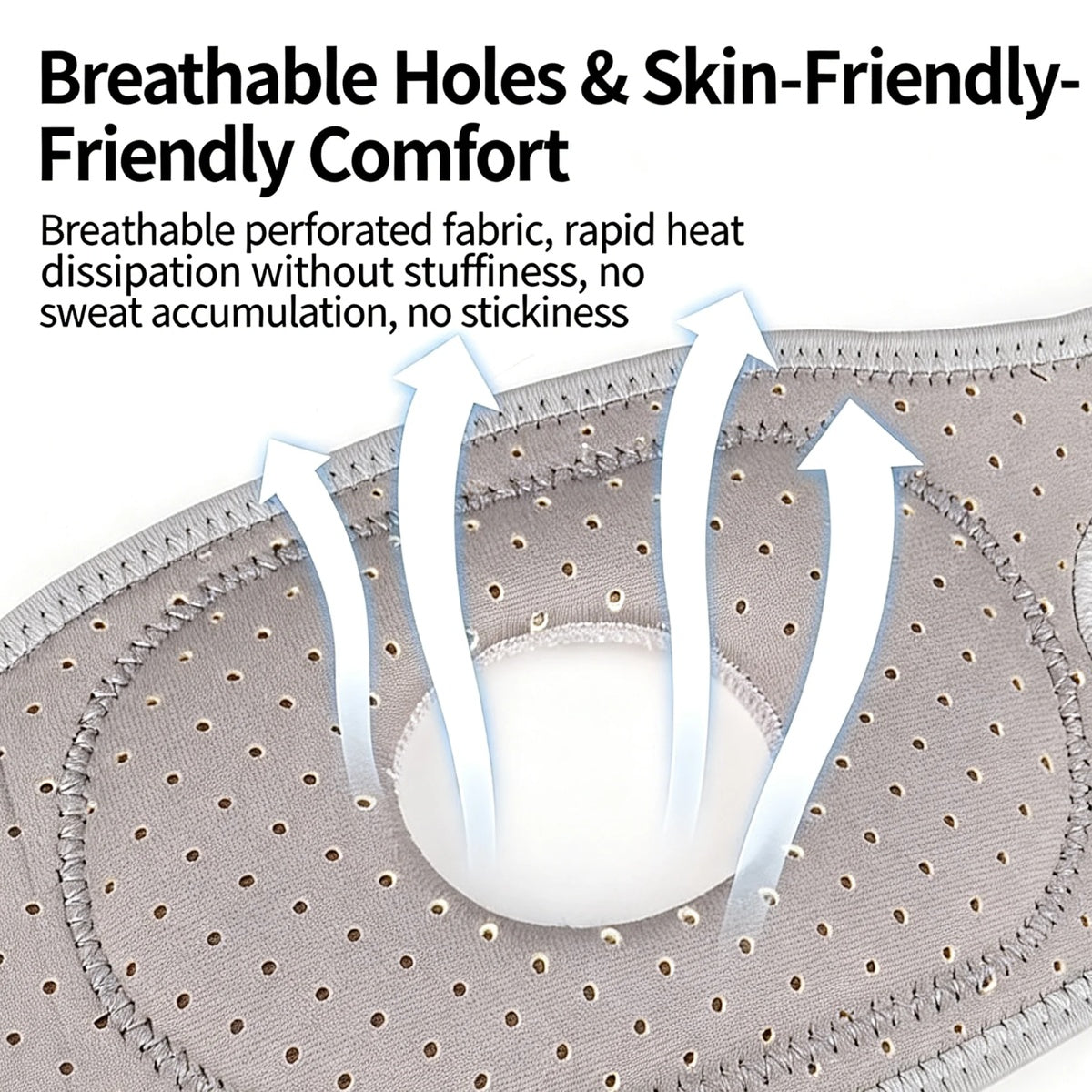 Patella Knee Strap With Silicone Shock Absorption