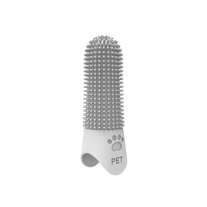 360 Angle Pet Finger Toothbrush For Dogs